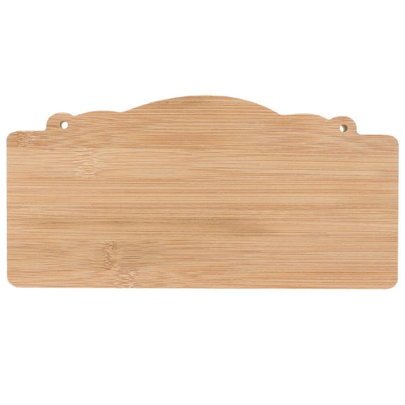 NUOLUX Blank Wood Signs Hanging Plaque DIY Craft Unfinished Wood Sign for Shop Store