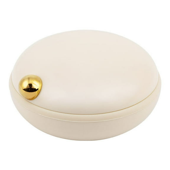 NUOLUX Box Organizer Case Travel Small Container Purse  Medication Vitamin Organiser Dispenser Medicine Pocket Bottle