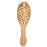 NUOLUX Brush Hair Combpaddle Wooden Detanglingwood Hairbrush Head Curly Detangler Bristles Hairdressing Bristlebrushes Frizz