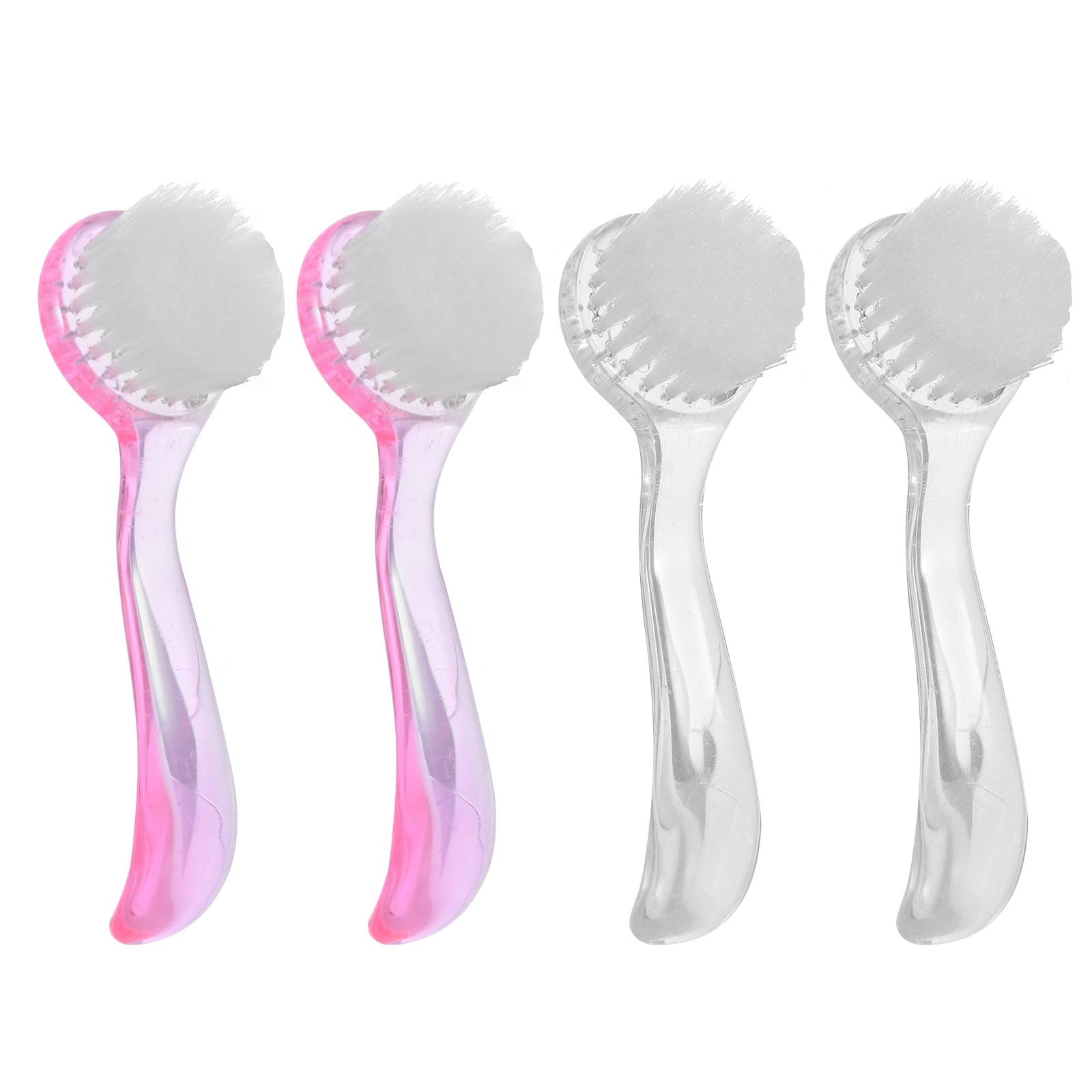 NUOLUX Brush Nail Handle Scrubbing Cleaning Long Fingernail Brushes