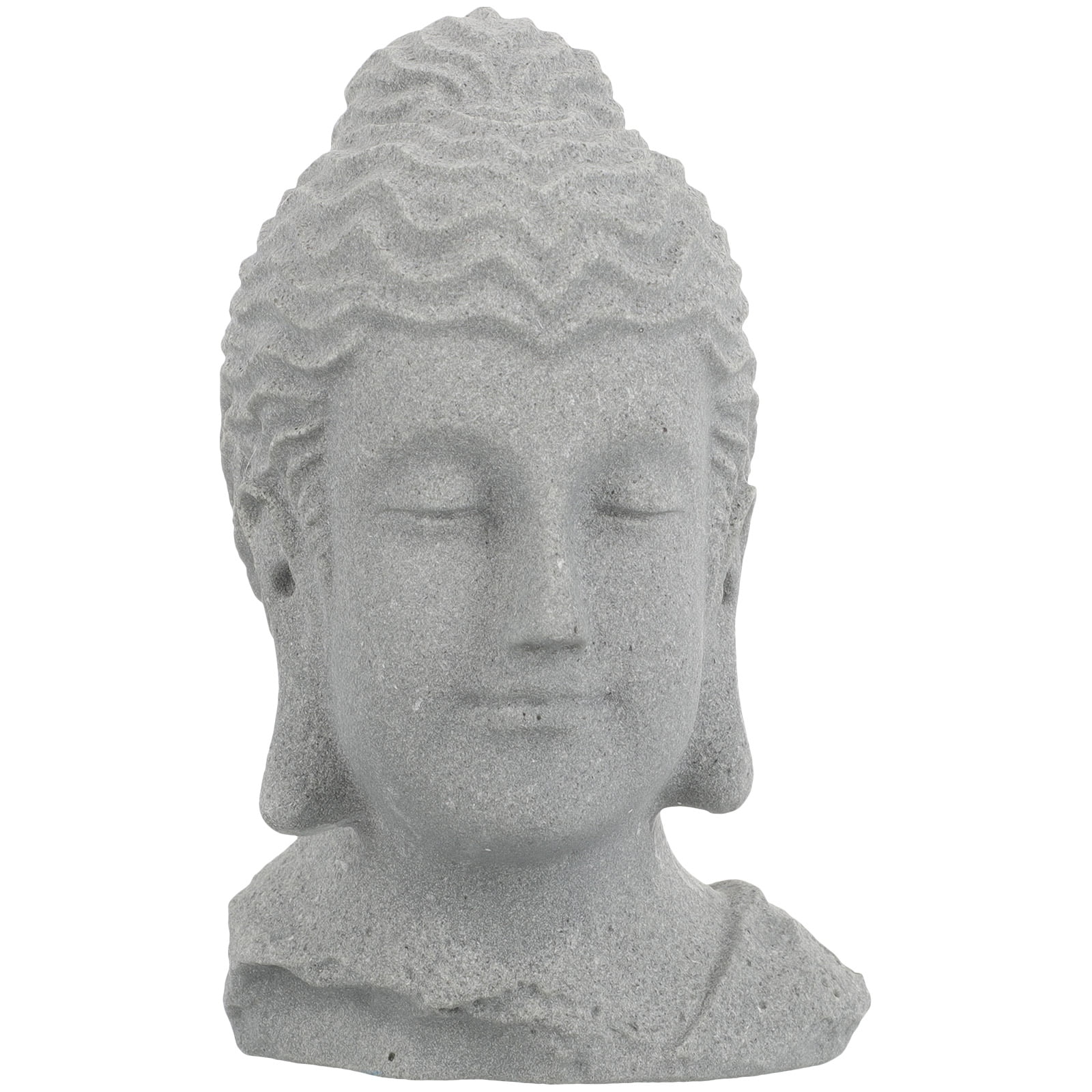 NUOLUX Buddha Head Statue Fish Tank Buddha Figurine Aquarium Buddha