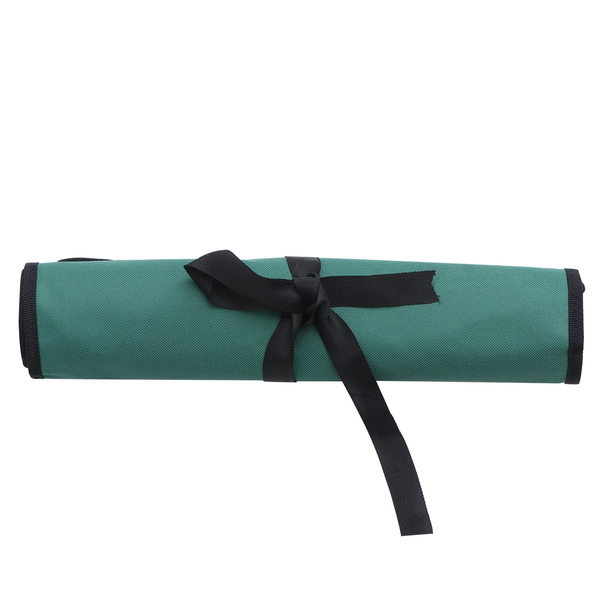 NUOLUX Canvas Roll Up Tools Storage Bag 14Pocket Spanner Wrench Organizer Pouch