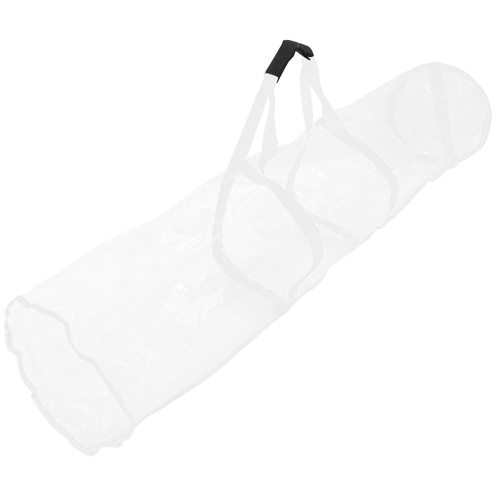 NUOLUX Christmas Gift Wrapping Paper Storage Organizer Bag Clear