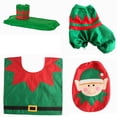 thumbnail image 1 of TABLETREANDS Toilet Seat Cover Fabric 1Set 17.3*13.8in, 1 of 5