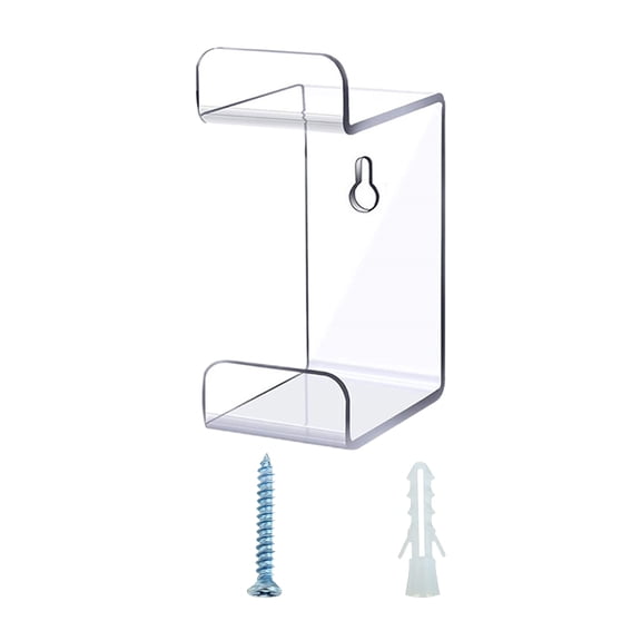 Tineasur Game Controller Display Rack, Acrylic, Transparent, Double Layer, Home Use, Space-Saving