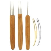 NUOLUX Crochet Needle Hair Dreadlocks Hook Dreadlock Toolweaving Tools Hooks Loc Interlocking Crocheting Dreads Braidneedles