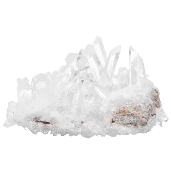NUOLUX Crystal Funnel Stone Cluster Specimen Crystals Quartz Rocks Natural Gemstone Irregular Clear Decorative Decorations