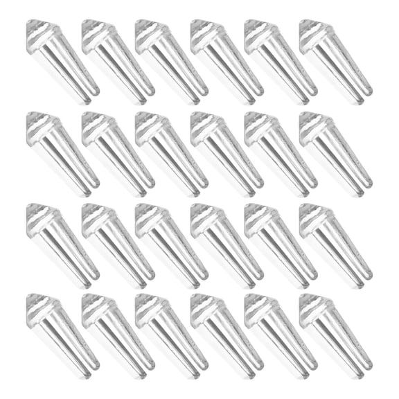NUOLUX 40Pcs Durable Plastic Dart Flight Protectors Wing Saver for Extended Dart Lifespan