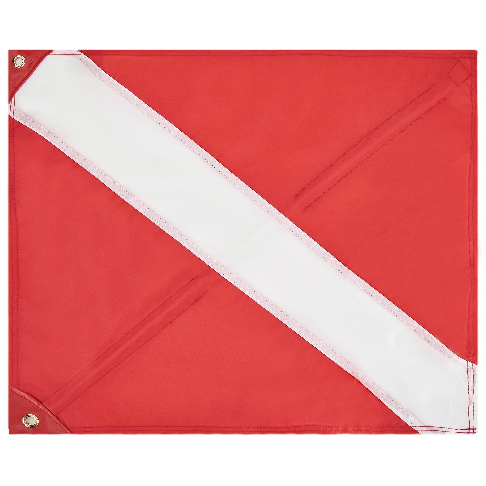 NUOLUX Detachable Dive Flag Portable Warning Diving Flag Outdoor Dive