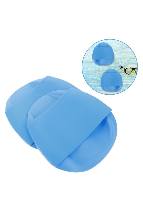 Dive Gloves Blue Plastic 1 Pair for Swimming and Diving