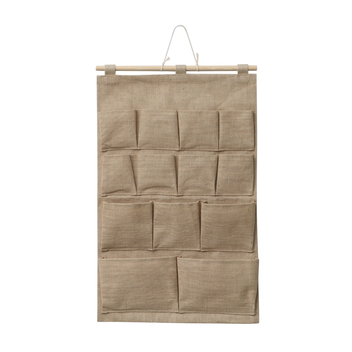 NUOLUX Door Canvas Hanging Storage Bag Fabrics Wall Door Closet Storage