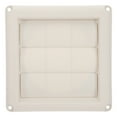 thumbnail image 1 of NUOLUX Dryer Vent Cover 4 Inch External Wall Air Vent Louvered Vent Exhaust Caps, 1 of 6