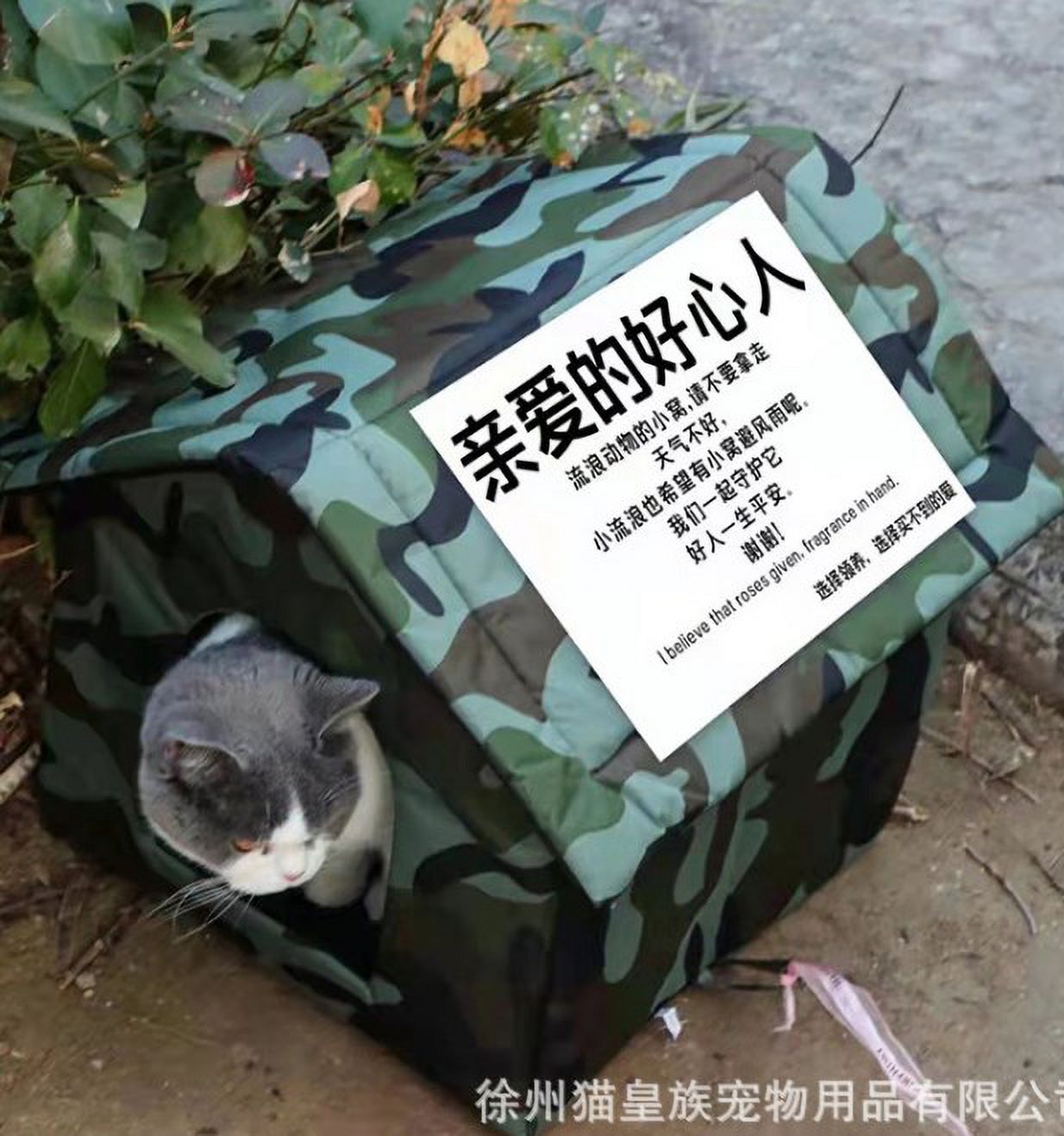 NUOLUX Elevated Cat House Weatherproof Insulated Heated Cat House