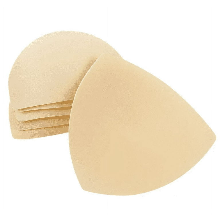 NUOLUX FENICAL 3 Pair Womens Removable Bra Cup Inserts Replacement Liner  Pads (Skin-Color)