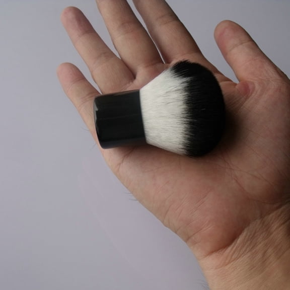 NUOLUX Face Brushes for Women 3Pack Setting Powder Brush Professional Use Round Head Design