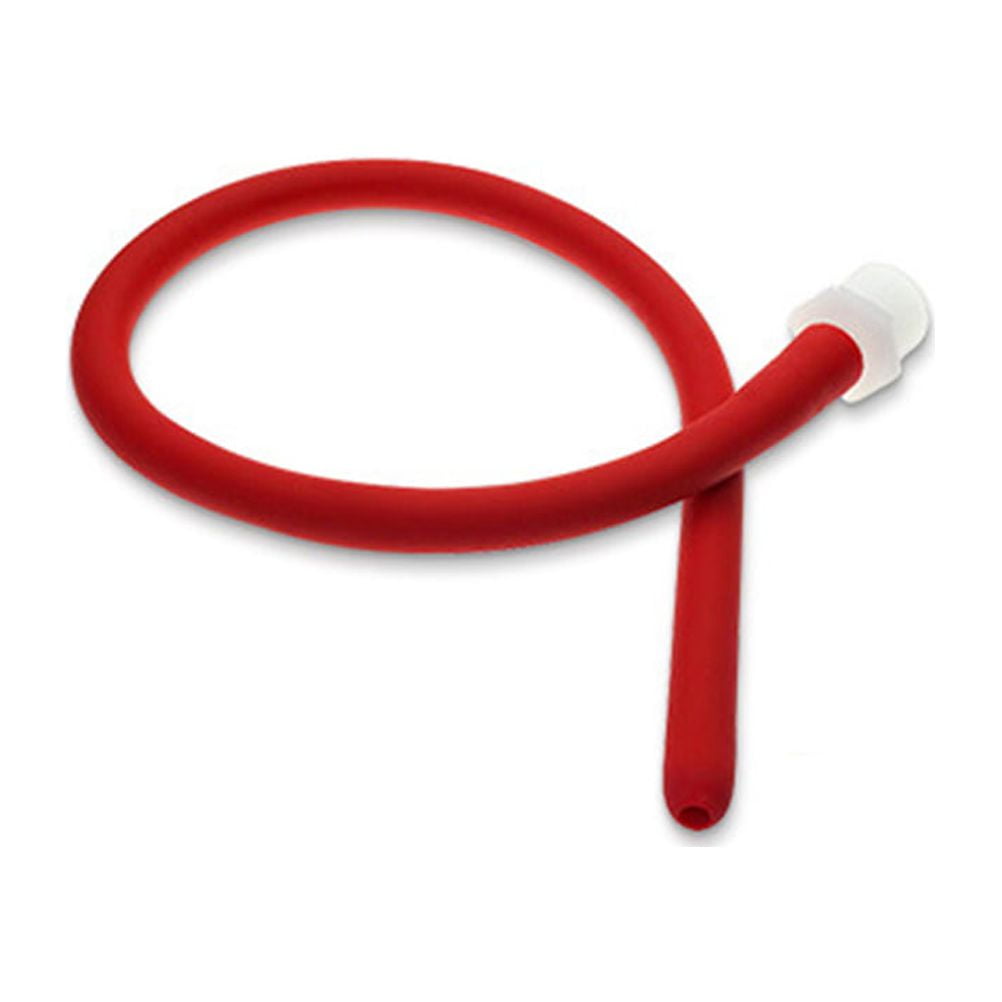 NUOLUX Flexible Enema Tube Silicone Comfortable Nozzle Enema Attachment