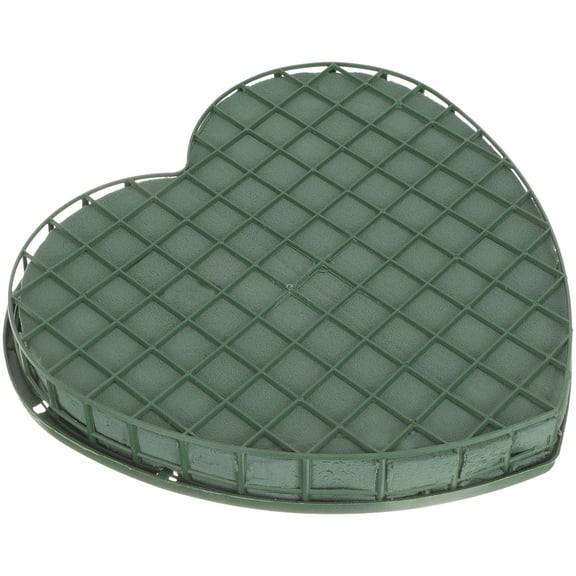 NUOLUX Floral Block Heart Shape Florist Sponge Floral Brick Flower Mud for Wedding Floral Arranging Supplies