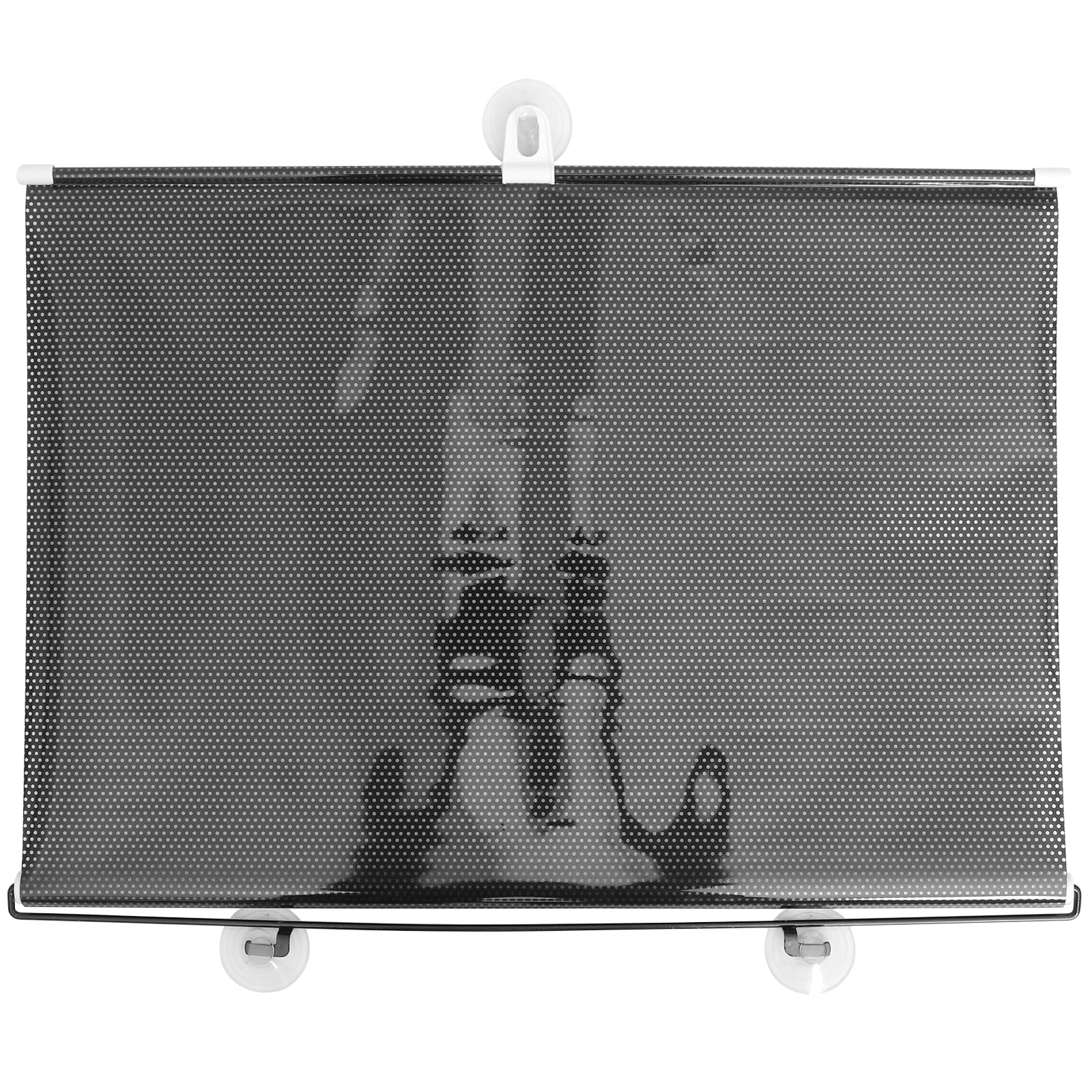 NUOLUX Freeperforated Balcony Suction Cup Sunshade Blackout Curtain