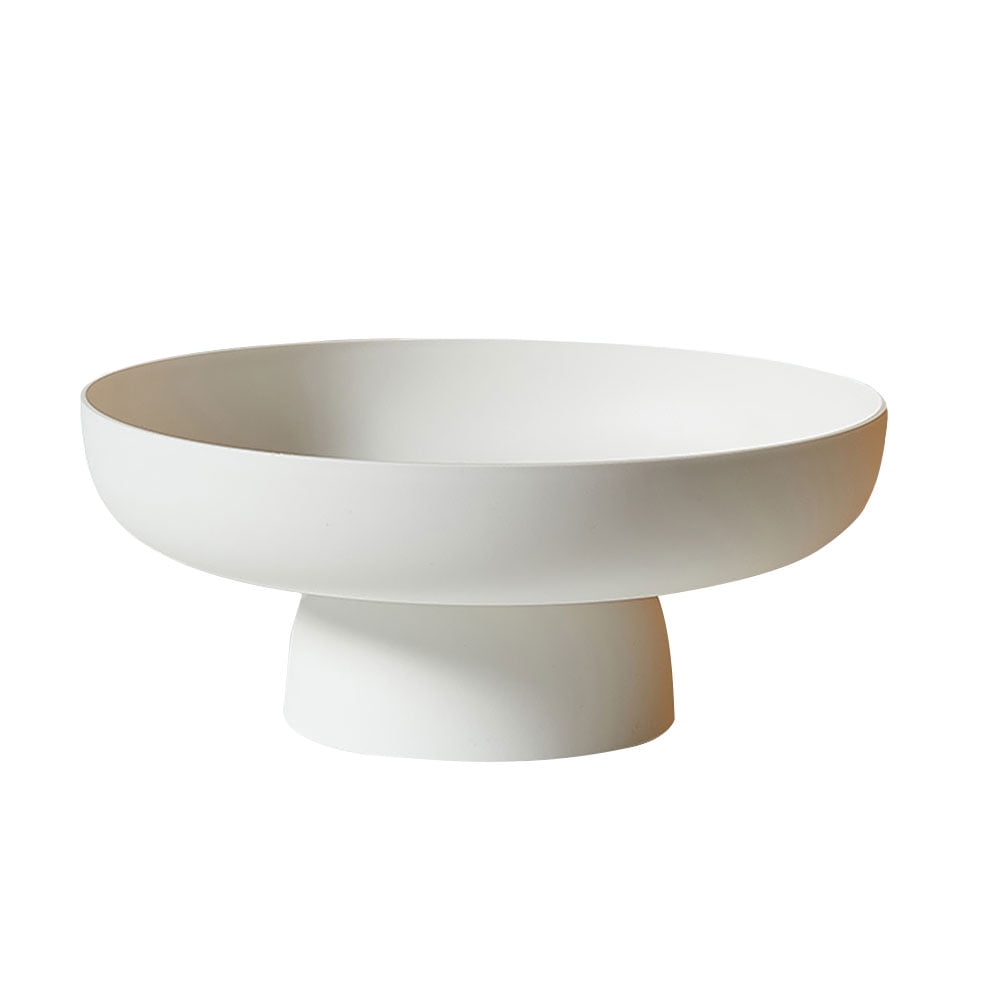 NUOLUX Fruit Bowl Serving Basket Bowls Dish Plate Snack Stand Dessert Holder Footed Kitchen Draining Tray Decorative Candy