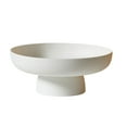 thumbnail image 1 of NUOLUX Fruit Bowl Serving Basket Bowls Dish Plate Snack Stand Dessert Holder Footed Kitchen Draining Tray Decorative Candy, 1 of 6