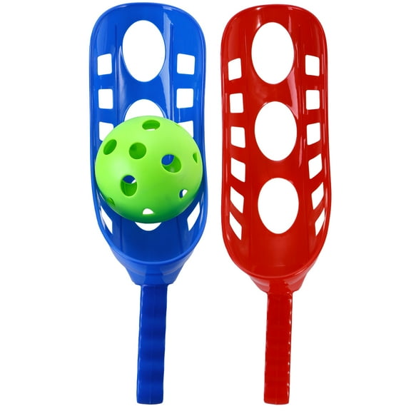 Tineasur Toss and Catch Scoop Ball for Families with Children for Beach Games 3-Pcs