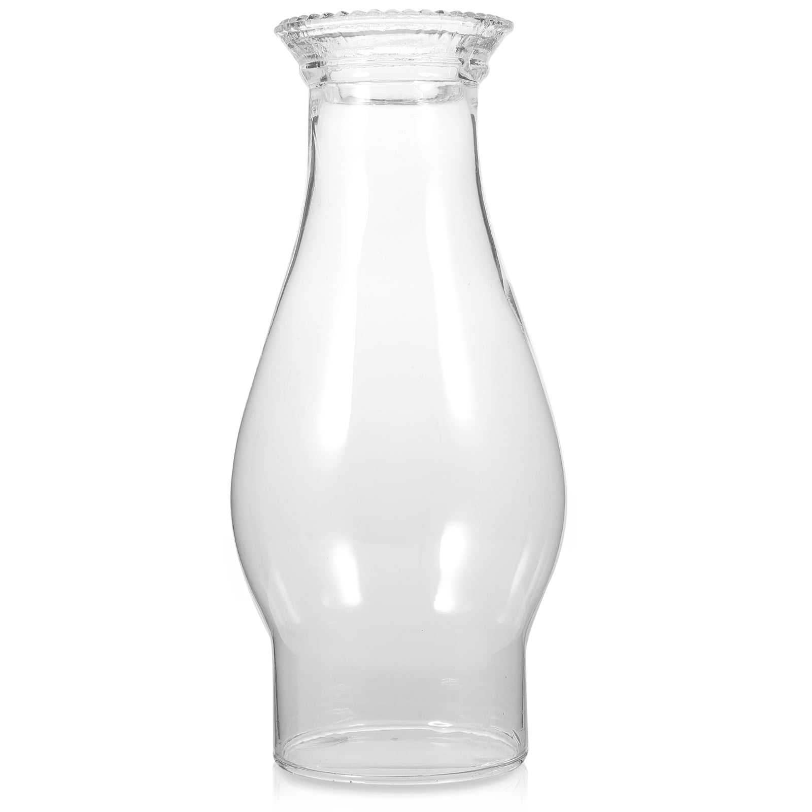 NUOLUX Glass Chimney Oil Lamp Cover Transparent Replacement Kerosene