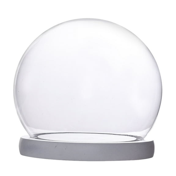 NUOLUX Glass Cover Dome Flower Eternal Dome Rose Preserved Wedding Rose Immortal Transparent Dried Jar Landscape Micro Display