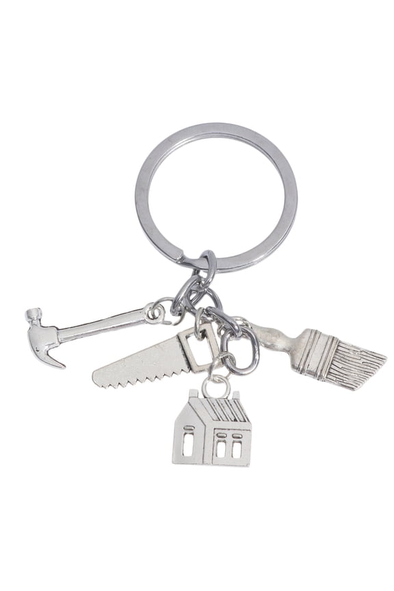 Graduation Keychains Hammer Silver 1Pack