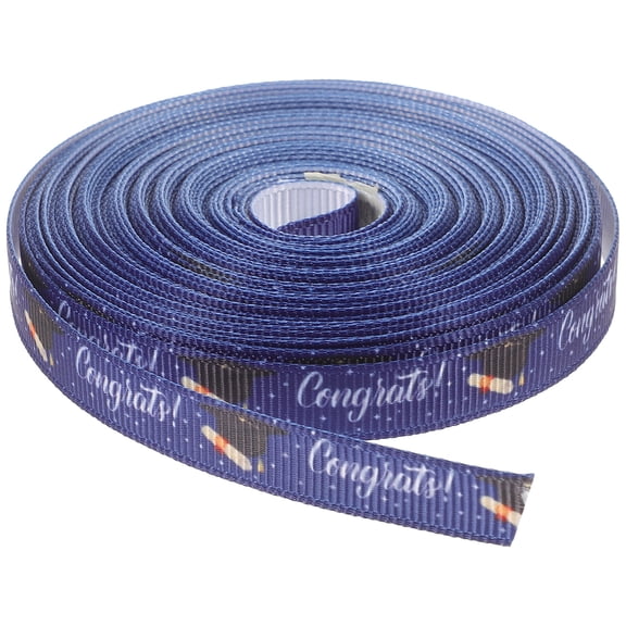 NUOLUX Graduation Themed Ribbon Diy Scene Layout Ribbon Congrats Ribbon Party Supplies