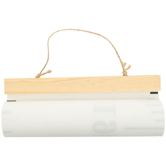 NUOLUX Height Growth Chart Removable Height Gauge Ruler White Synthetic Material 1Pack 78.7In