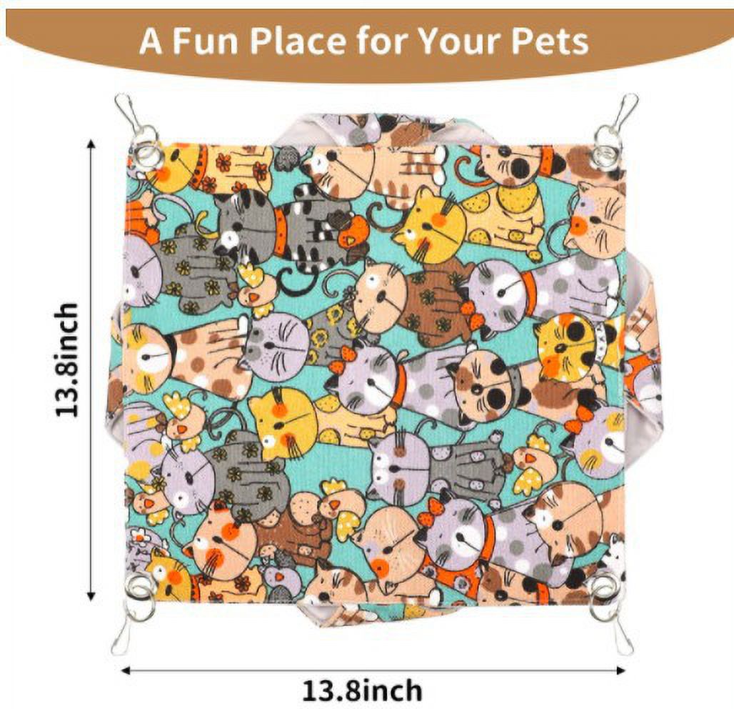 NUOLUX Guinea Pig Hammock Ferret Rat Cage Hanging Hammock Hanging Bed nuolux-guinea-pig-hammock-ferret-rat-cage-hanging-hammock-hanging-bed