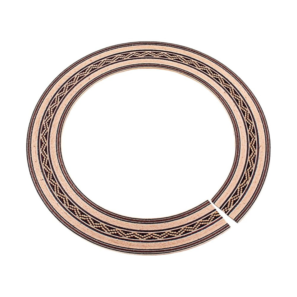 Mikinona Gitarren Rosette Aufkleber - Dekoratives Inlay Für Akustikgitarren