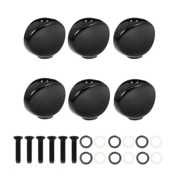 NUOLUX Guitar Tuner Pegs Tuning Button Knobs Machine String Electric Tuners Small Heads Pegs Button Parts Metal Handle