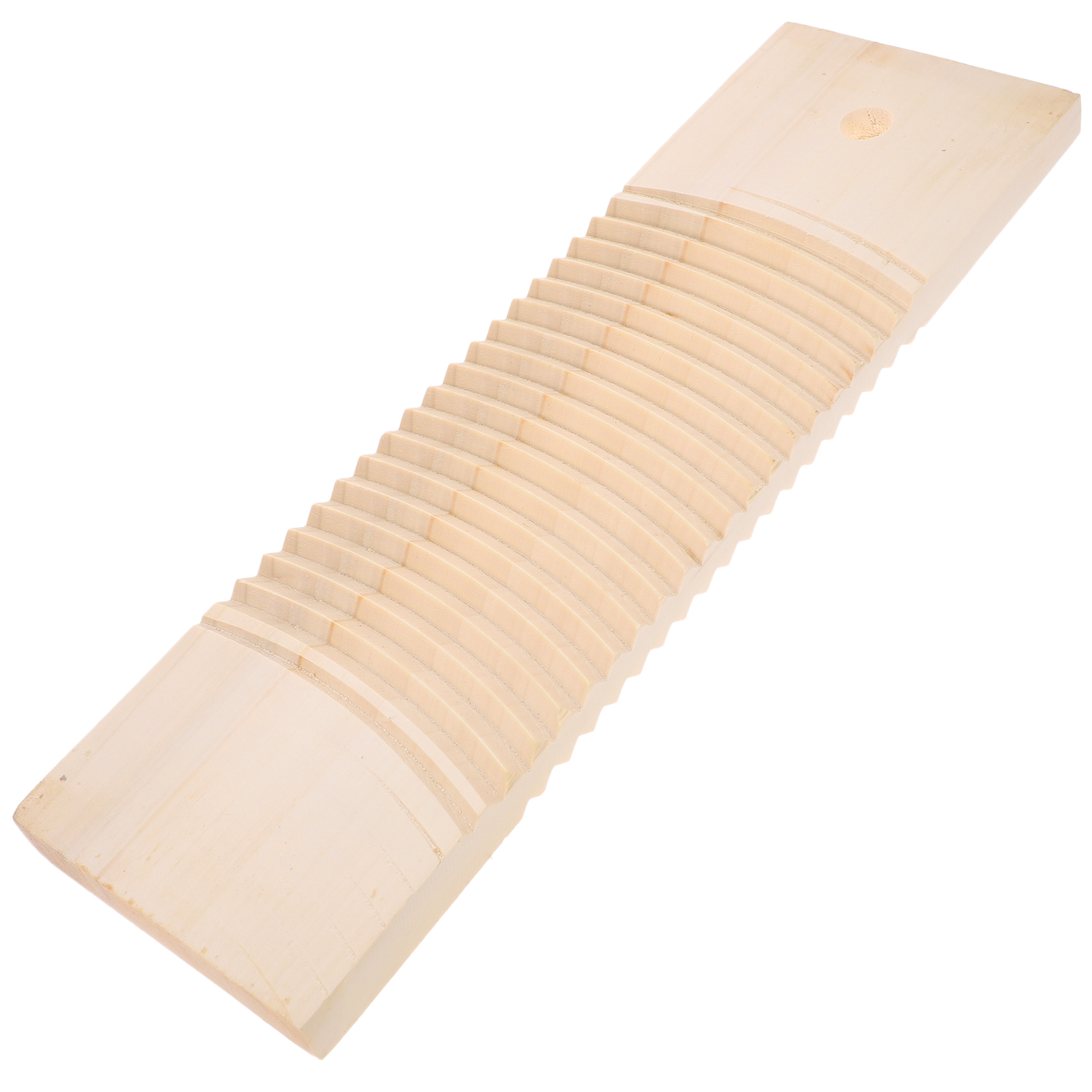 NUOLUX Handmade Wooden Washboard Solid Wood Washboard Durable Washboard