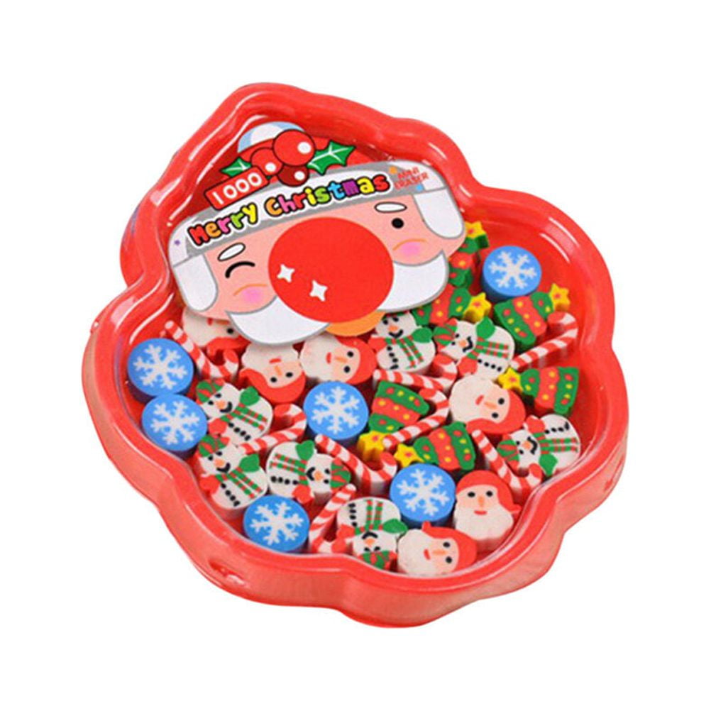 NUOLUX Holiday Erasers Mini Erasers Kids Bulk Kids Pencils Mini Animal