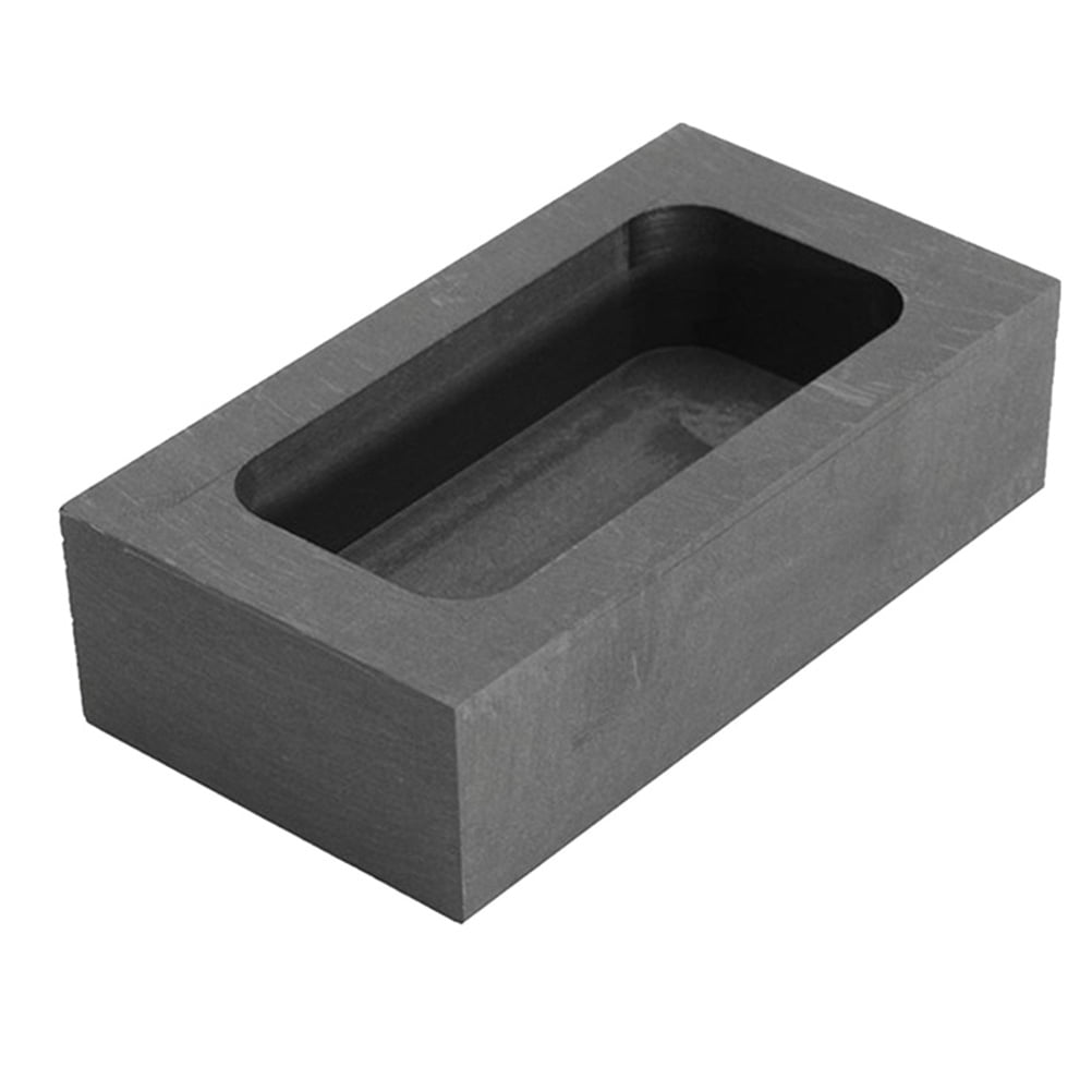 NUOLUX Ingot Mold Casting Melting Graphite Mold Refining Gold Silver Copper Mold Portable Ingot