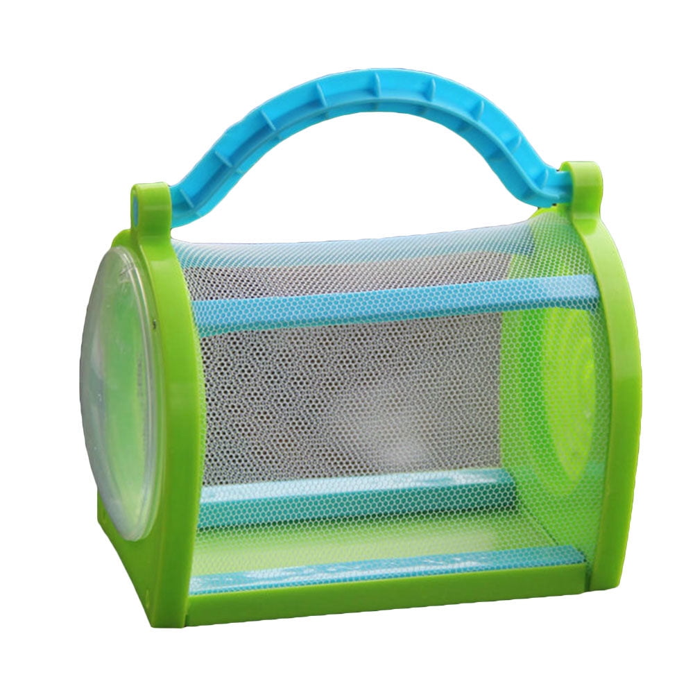NUOLUX Insect Cage With Carrying Handle Portable Bug House Dragonfly