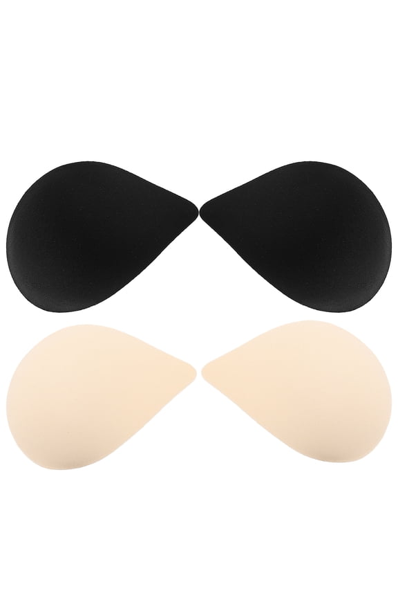 2 Pair Thickened Bras Inserts Non-slip Padding for Bras Bikini Tops Outdoor Activities