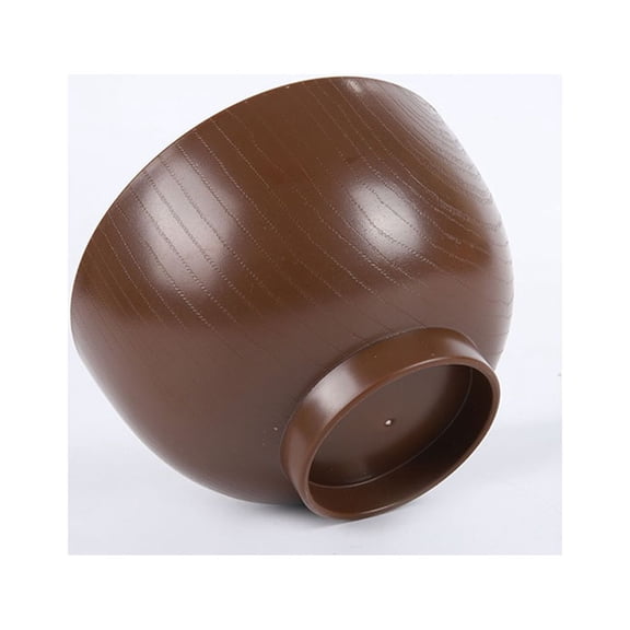 NUOLUX Traditional Japanese Soup Bowl Coffee Plastic Sturdy Heat-Resistant