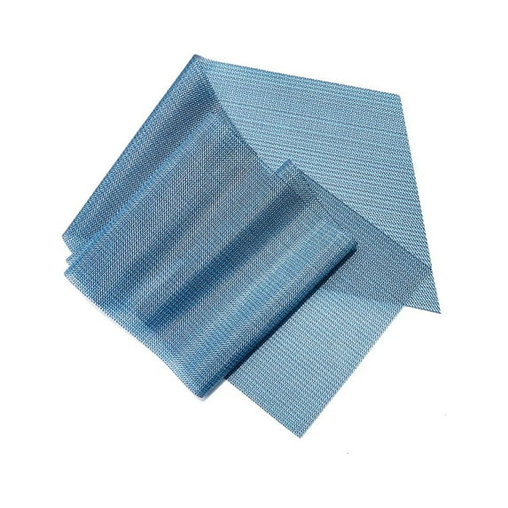 Tineasur Polyester Table Runner Set for Homeowners, Table Mats, 70.9 x 11.8 x 0.04 inches, Stylish Dining Decor