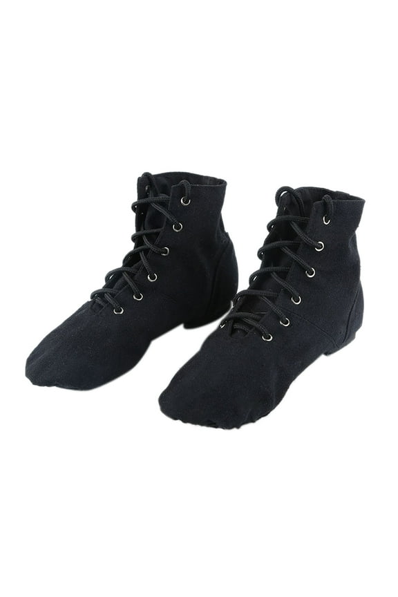 NUOLUX Jazz Ballet Dance Shoes Dancing Boots for Women Size 41(Black)