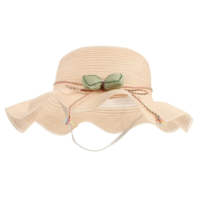 NUOLUX Kids Straw Hats Hat Sungirl Baby Hat Girls Beach Girls Toddler