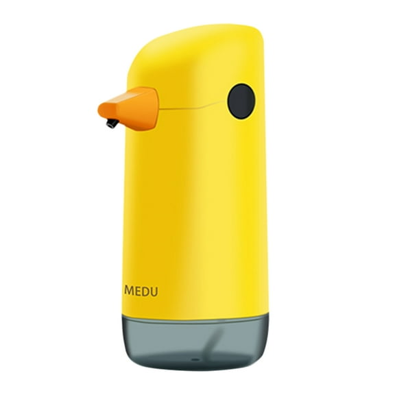 Tineasur Touchless Automatic Foaming Soap Dispenser, Hands- Soap Pump in Bright Yellow for Kitchen Bathroom