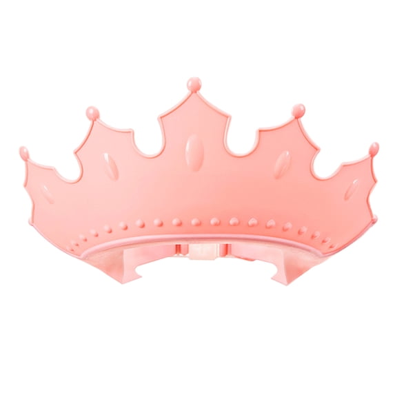 NUOLUX Kids Washing Hair Hat Crown Shape Bath Caps Waterproof Adjustable Shampoo Hat