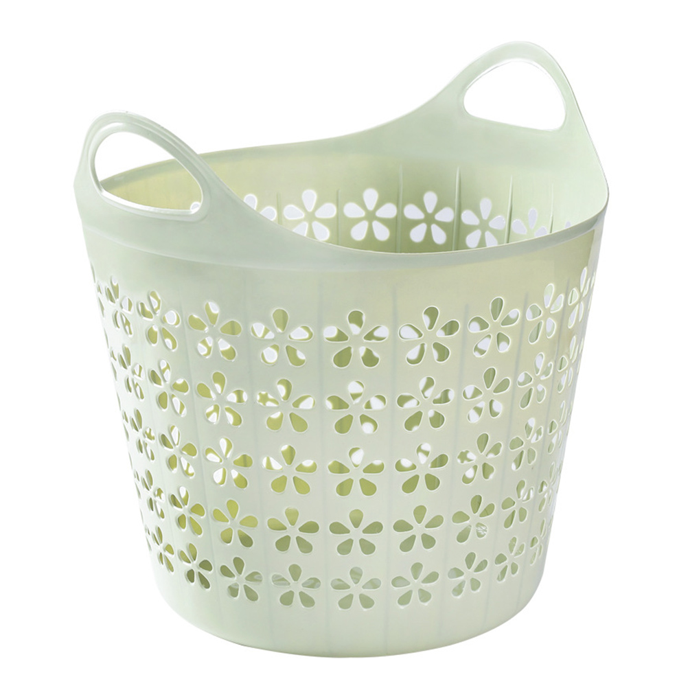 NUOLUX Large Size Plastic Laundry Storage Basket Household Clothes Toy