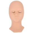 thumbnail image 1 of Tineasur false eyelash model Lash Mannequin Head Silicone 1 head mold, 1 of 6