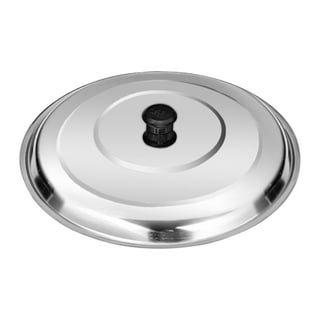 Vigor SS1 Series 14 Stainless Steel Replacement Lid for 7 Qt. Saute Pan /  24 Qt. Stock
