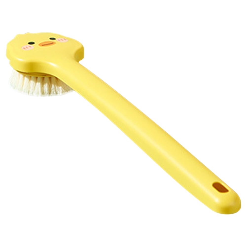 NUOLUX Long Handle Body Scrubber Portable Back Scrubber Cartoon Duck