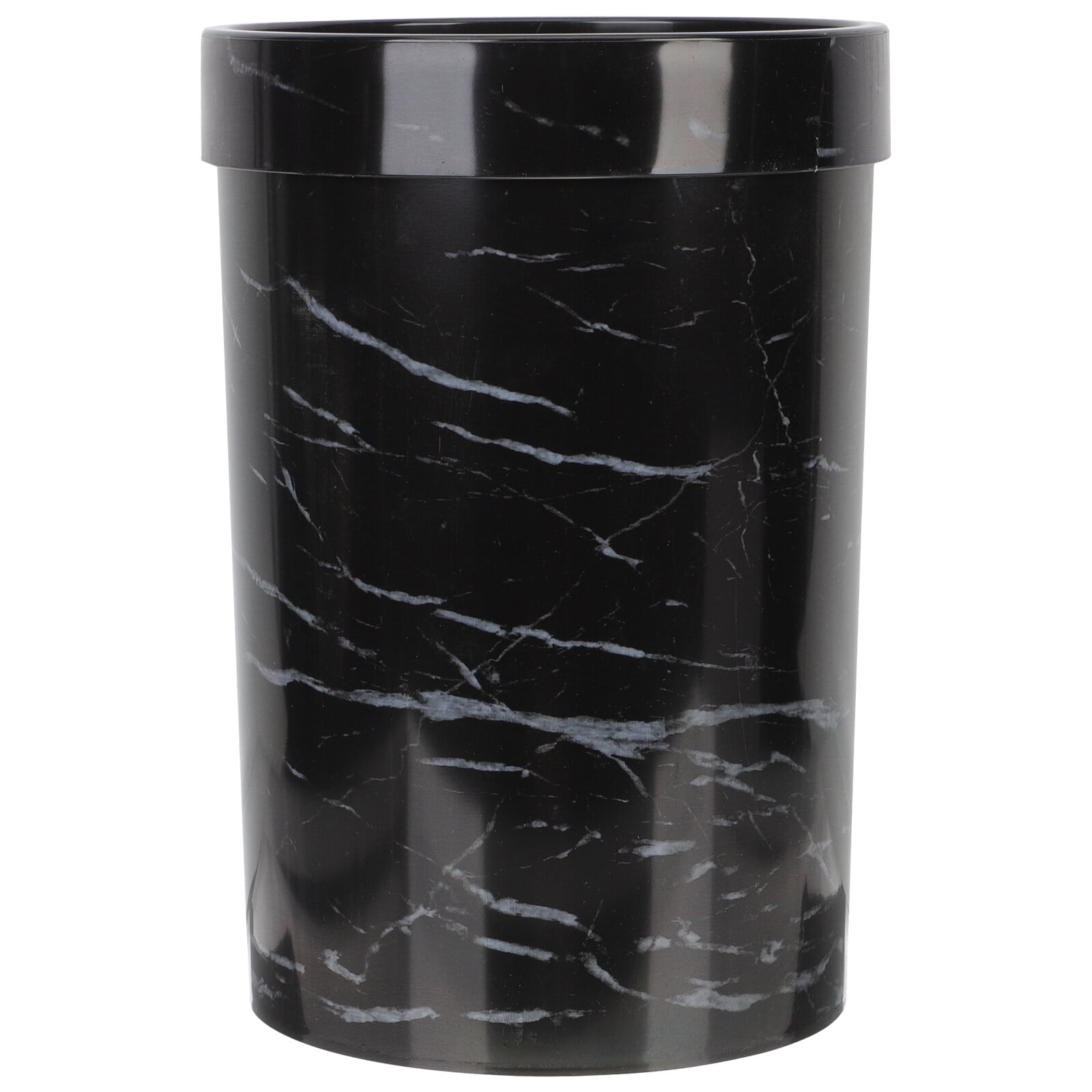 NUOLUX Marble Trash Can Waste Paper Basket Bathroom Waste Bin ...