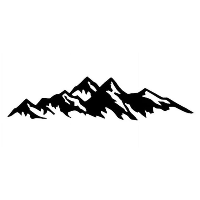 NUOLUX Metal Mountain Wall Art Decorative Mountain Wall Sculpture